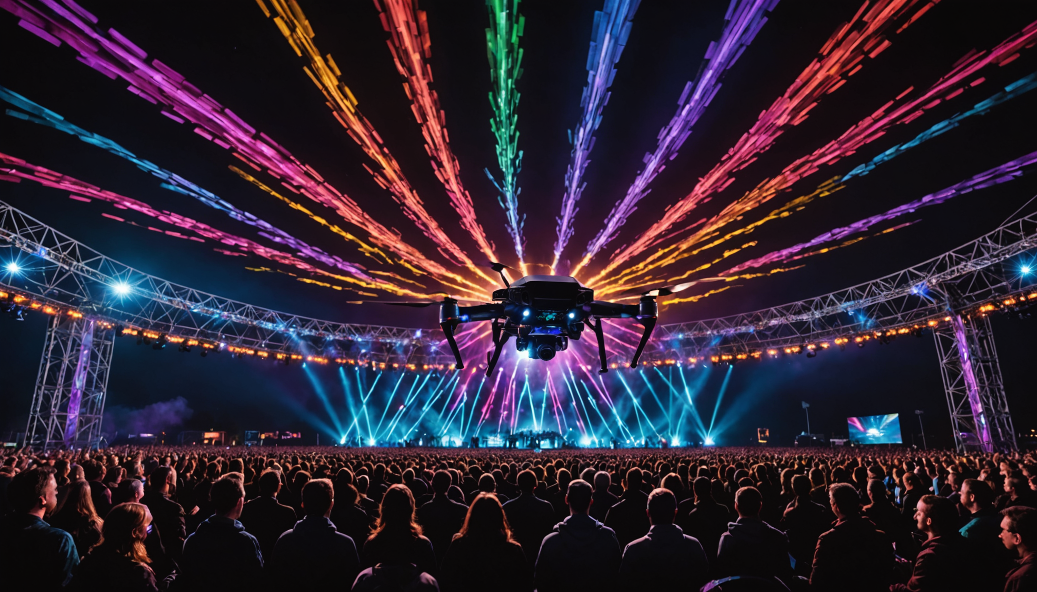 découvrez le spectacle drone, une innovation scénique inédite qui allie technologie et art pour vous offrir une expérience visuelle époustouflante. plongez dans cet univers fascinant où les drones jouent un rôle central, transformant chaque représentation en un moment unique et mémorable.