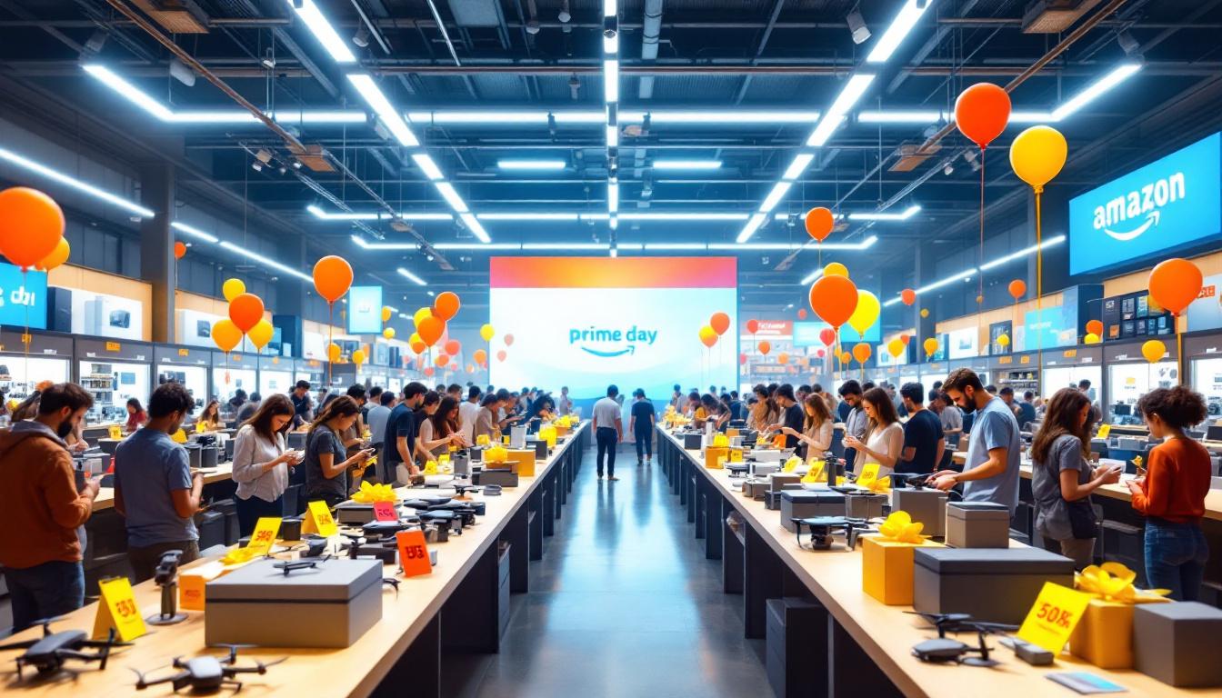 découvrez les offres incroyables sur les drones et équipements dji lors du prime day d'amazon 2025. profitez de prix historiquement bas pour vous équiper des dernières technologies aériennes et capturer des images époustouflantes. ne manquez pas cette occasion unique de faire des économies !