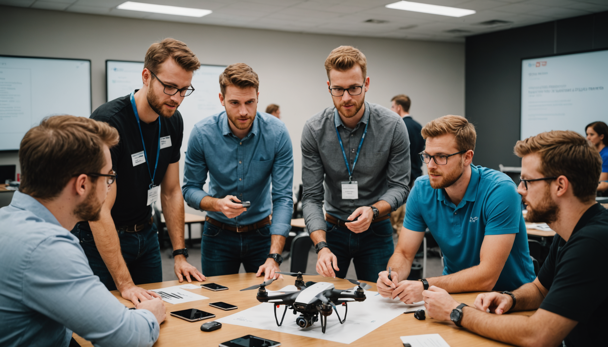 découvrez comment l'utilisation des drones transforme l'organisation et l'expérience des forums de stage, en facilitant l'interaction, la logistique et en offrant de nouvelles opportunités aux étudiants comme aux entreprises.