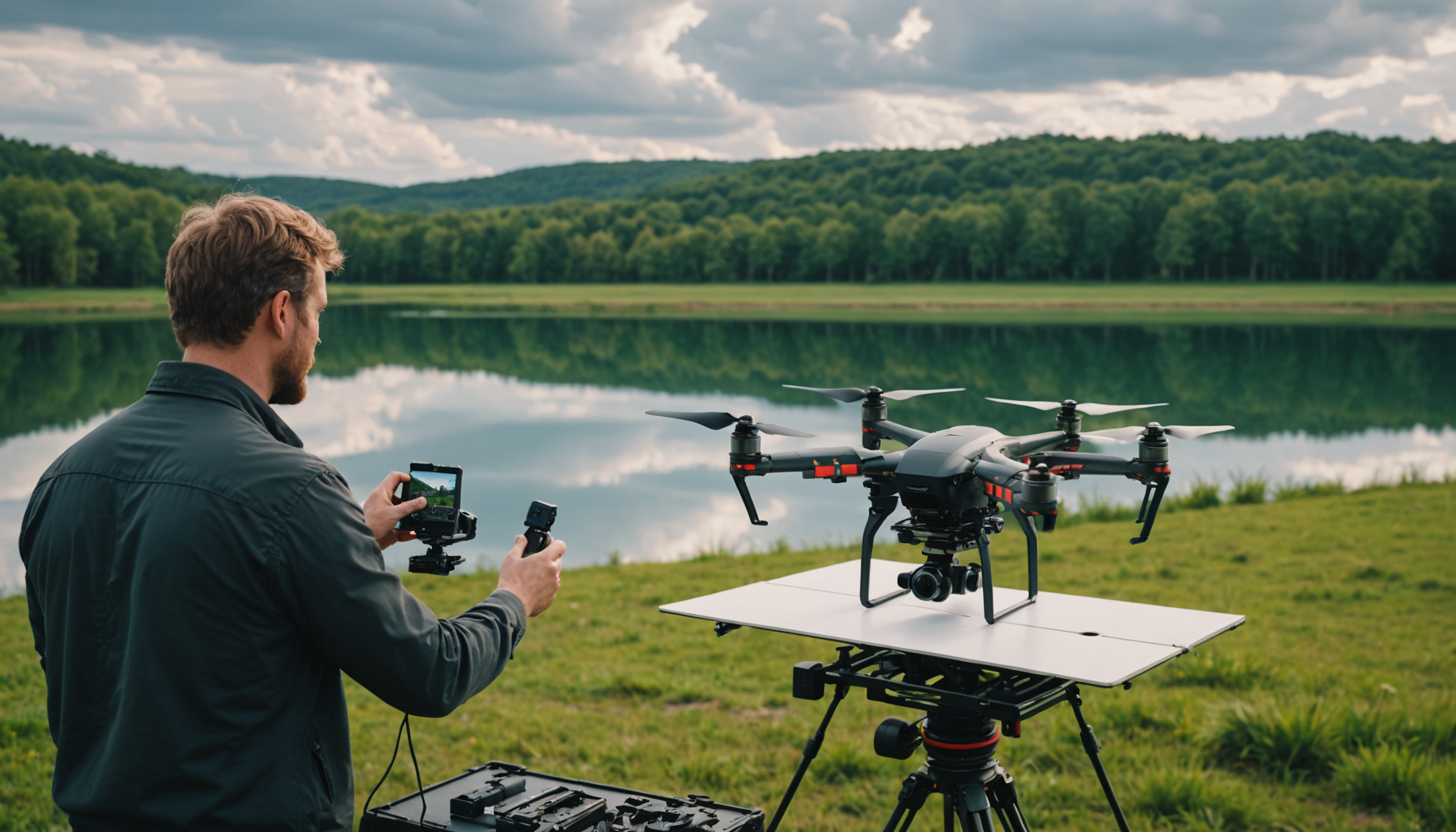 apprenez à réaliser un film promotionnel pro avec un drone: préparation, autorisations, réglages, prises de vue, montage pour un rendu percutant.