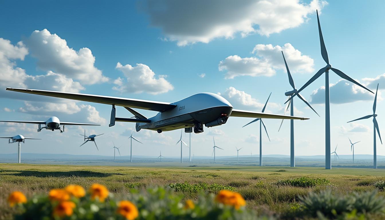 découvrez comment des drones géants révolutionnent le transport d’équipements vers les parcs éoliens, en devenant de véritables courriers du ciel pour faciliter la maintenance et accélérer la transition énergétique.