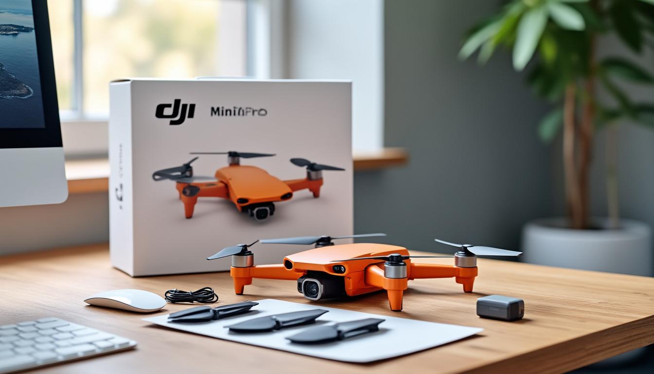 découvrez les premières révélations sur la boîte de vente du dji mini 5 pro : un drone innovant accompagné du contrôleur intelligent dji rc 2, promettant des performances et une expérience de vol améliorées pour les passionnés de technologie et de vidéo aérienne.
