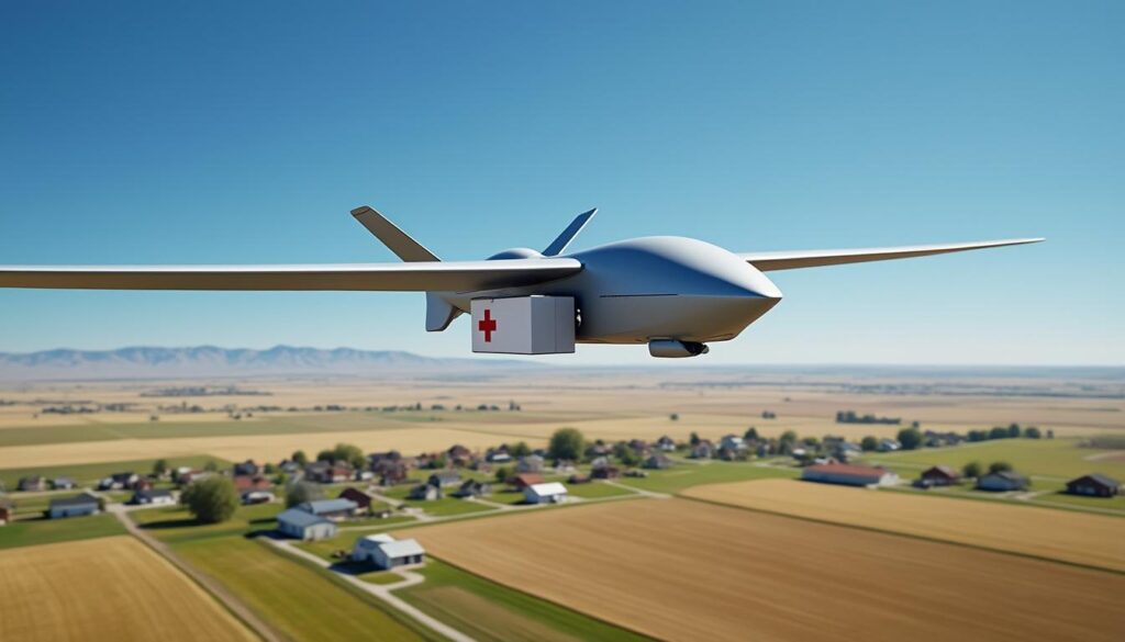 La livraison par drone : une avancée médicale dans le Dakota du Nord