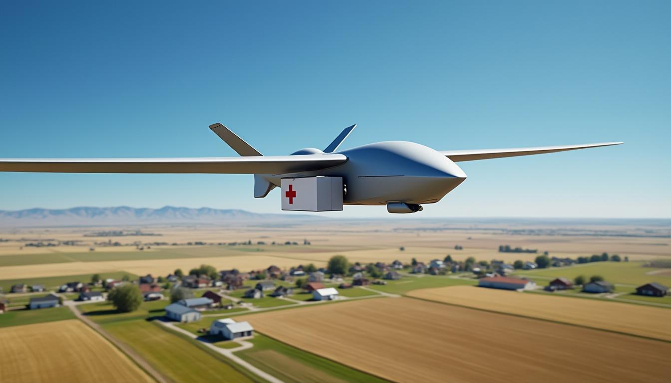 découvrez comment la révolution de la livraison par drone transforme le dakota du nord, permettant aux fournitures médicales de parcourir 80 miles en seulement 35 minutes. un progrès technologique qui améliore l'accès aux soins de santé dans les régions éloignées.