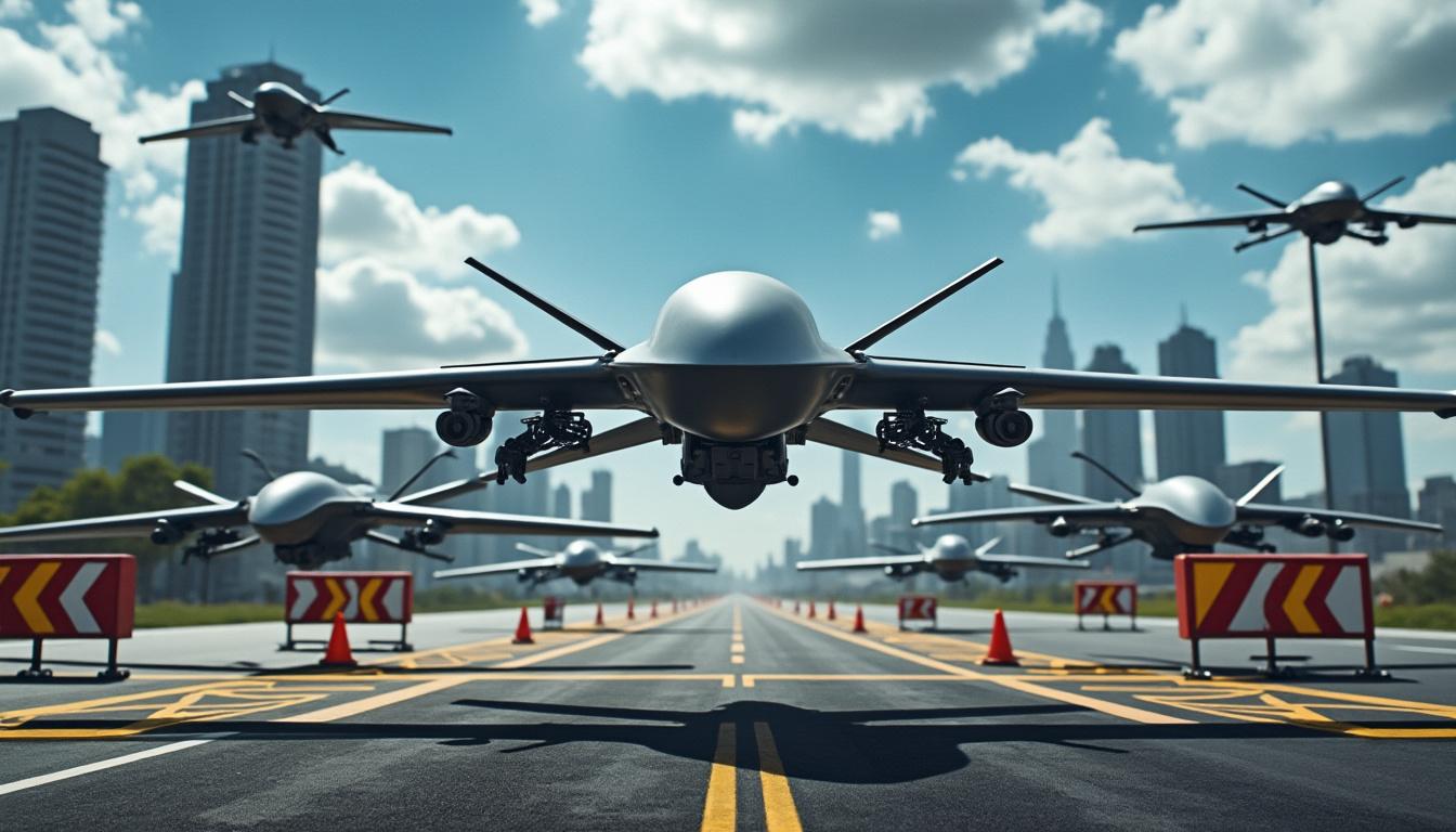 le venezuela renforce sa sécurité en déployant des drones militaires, tout en imposant une interdiction stricte sur l'utilisation des drones civils. découvrez les enjeux et les conséquences de cette nouvelle réglementation.