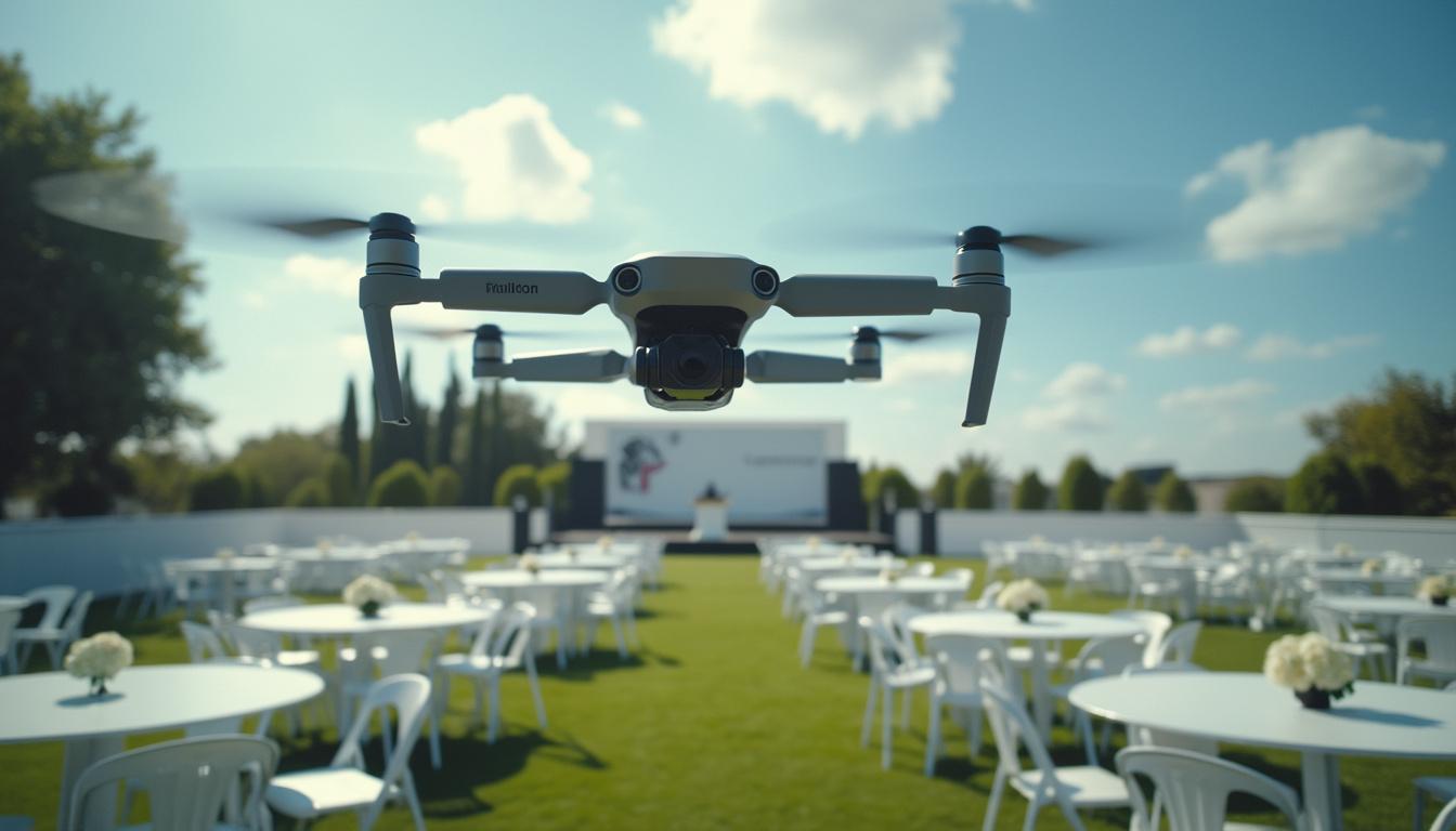 louez un drone pour capturer vos événements spéciaux avec des images aériennes spectaculaires. offrez une touche unique à vos mariages, fêtes et célébrations grâce à notre service de location de drones professionnel.