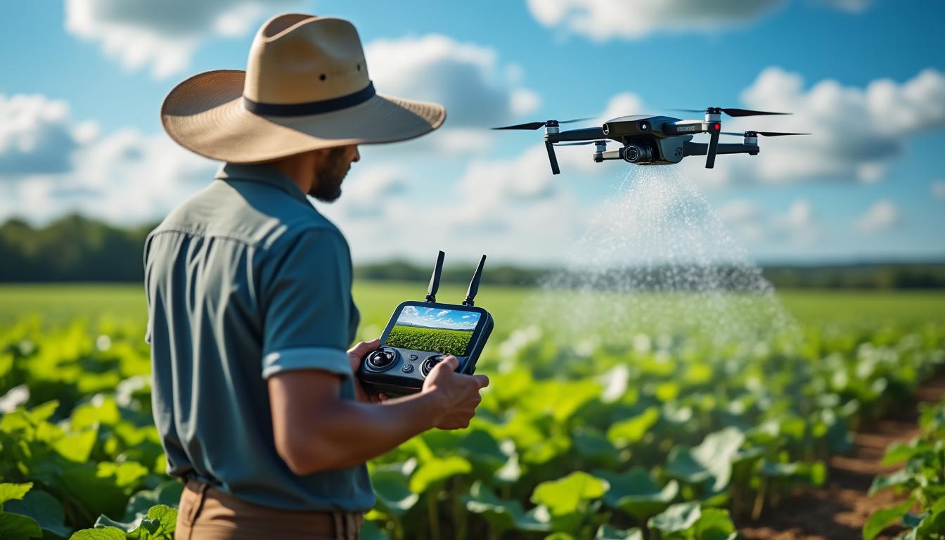 découvrez comment un agriculteur brésilien utilise les drones dji pour renforcer la protection de ses cultures, optimisant ainsi ses récoltes tout en préservant l'environnement. une innovation technologique au service de l'agriculture durable.
