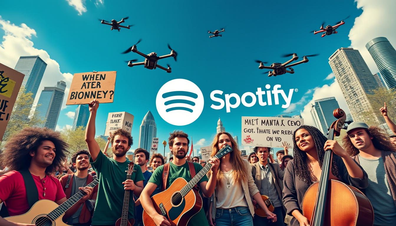 découvrez pourquoi plusieurs groupes de musique ont décidé de boycotter spotify, en raison de l'investissement controversé de son pdg dans des drones militaires helsing. plongez dans les implications éthiques et les réactions de l'industrie musicale face à cette décision.