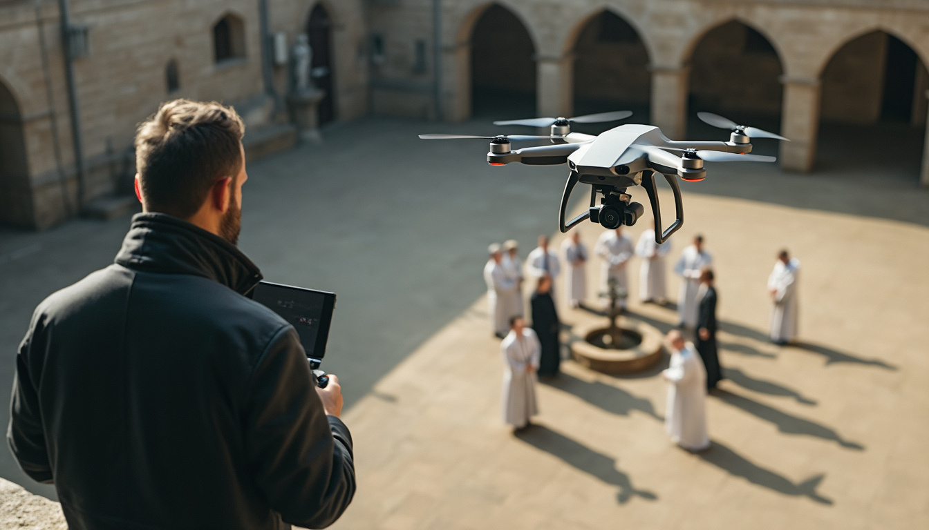 immortalisez vos baptêmes et célébrations religieuses sous un nouvel angle avec le filmage par drone. capturez chaque moment sacré avec des images aériennes uniques et émouvantes pour des souvenirs inoubliables.