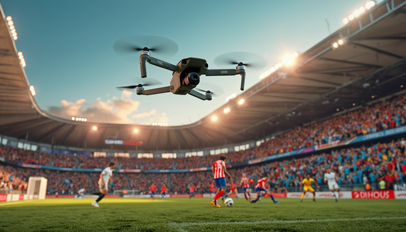 découvrez comment les drones révolutionnent la capture des événements sportifs en offrant des angles uniques, des images aériennes spectaculaires et une expérience immersive au public comme aux organisateurs.