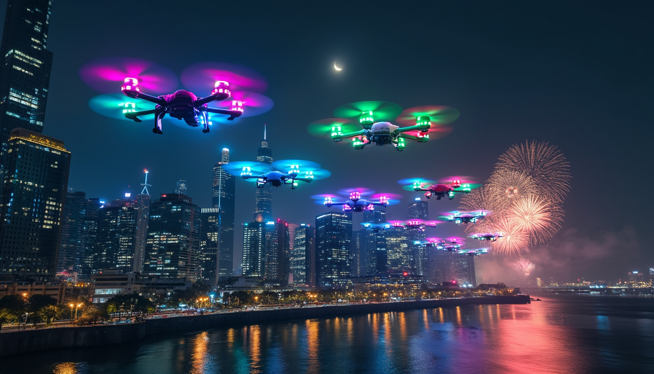 découvrez nos conseils pour réussir la capture de feux d'artifice avec un drone : astuces de vol, réglages idéaux et sécurité pour obtenir des images spectaculaires et impressionnantes.