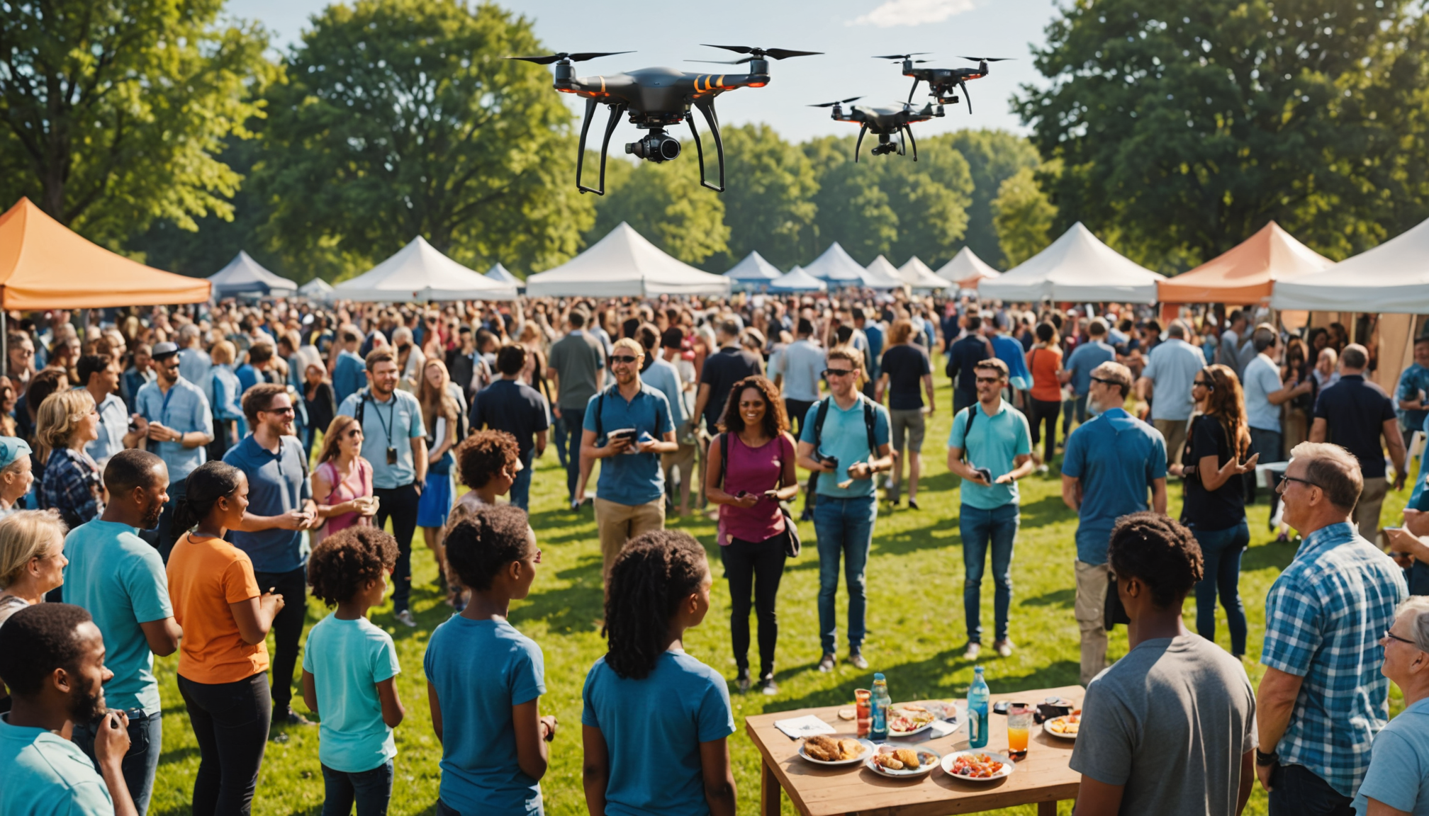 découvrez comment l’utilisation de drones lors d’événements contribue à promouvoir la diversité et l’inclusion, en offrant de nouvelles perspectives, davantage d’accessibilité et une expérience enrichie pour tous les participants.