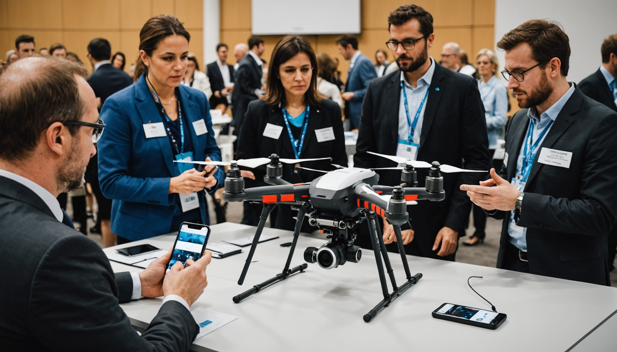 découvrez comment l'utilisation innovante des drones transforme les conférences sur l'inclusion sociale en facilitant l'accessibilité, la participation à distance et l'engagement de tous les publics.