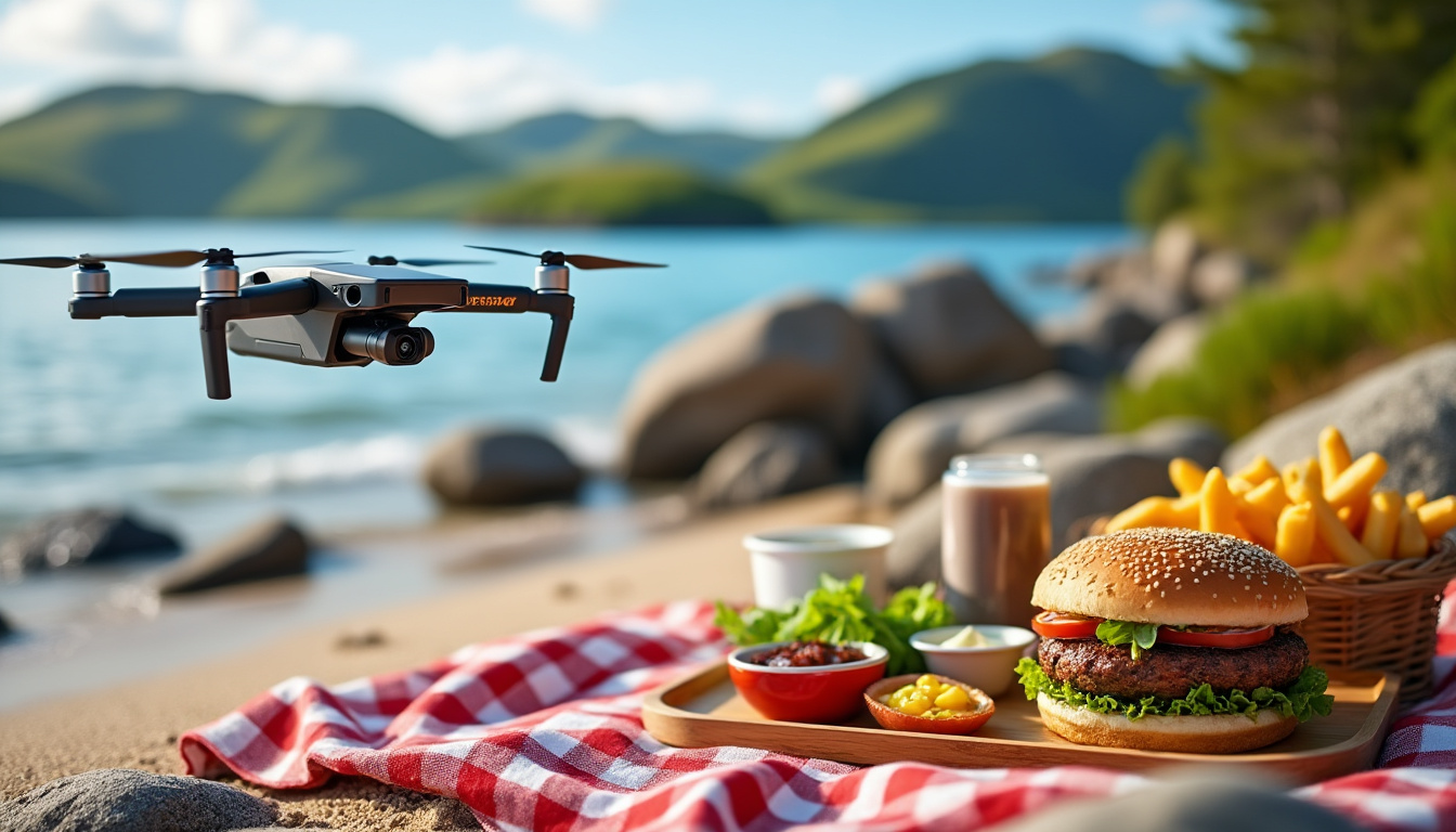 découvrez comment des drones innovants assurent la livraison rapide de hamburgers chauds sur les îles suédoises éloignées, offrant une solution gourmande et moderne aux habitants isolés.