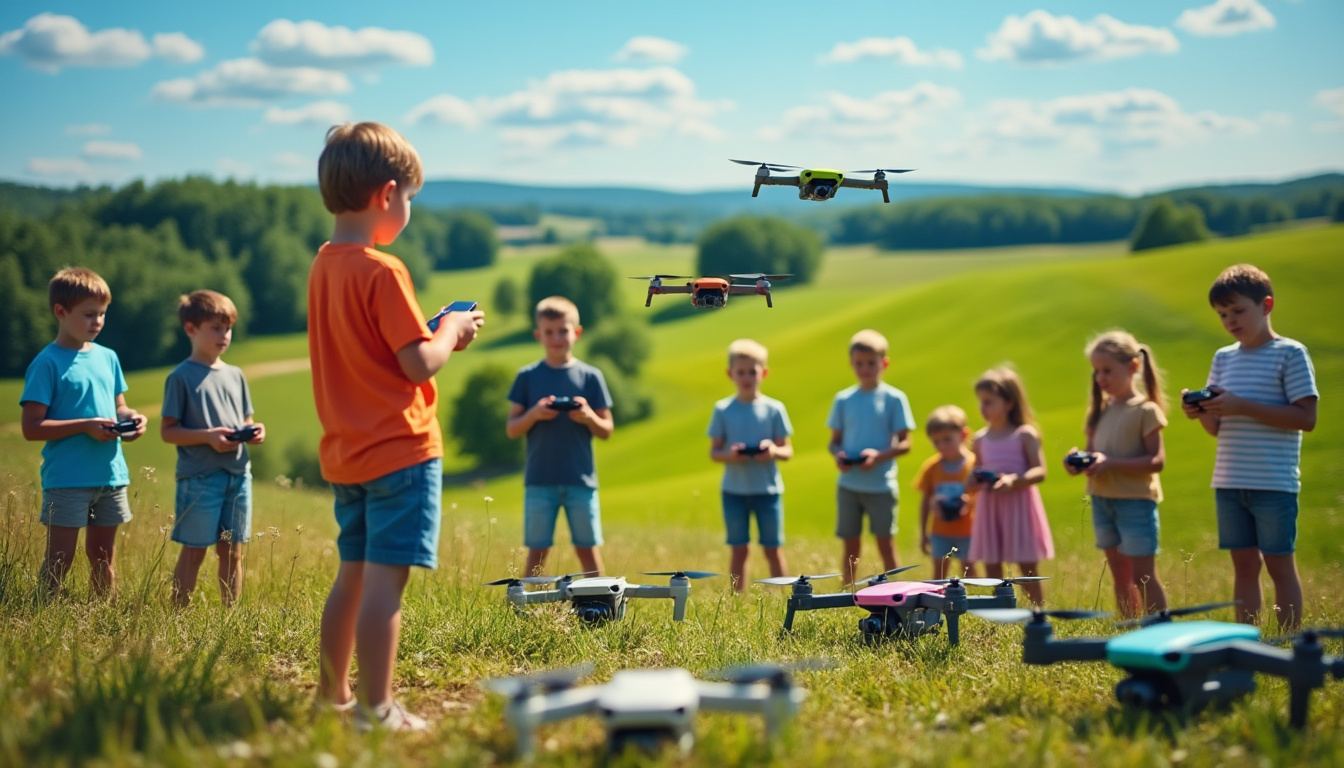 des enfants lituaniens se forment au pilotage de drones à proximité de la frontière russe, découvrant les dernières technologies et renforçant leurs compétences en sécurité et en innovation dans un contexte international sensible.