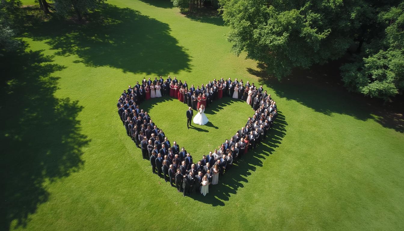 découvrez comment un drone peut sublimer votre mariage et capturer des souvenirs inoubliables grâce à des prises de vue originales et aériennes. faites de votre grand jour un événement vraiment mémorable !