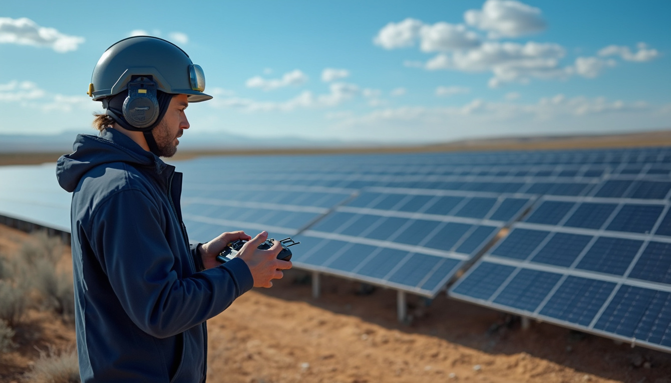 découvrez comment l'utilisation des drones optimise la gestion et la maintenance des infrastructures d'énergie renouvelable. un duo innovant qui booste l'efficacité des services techniques !