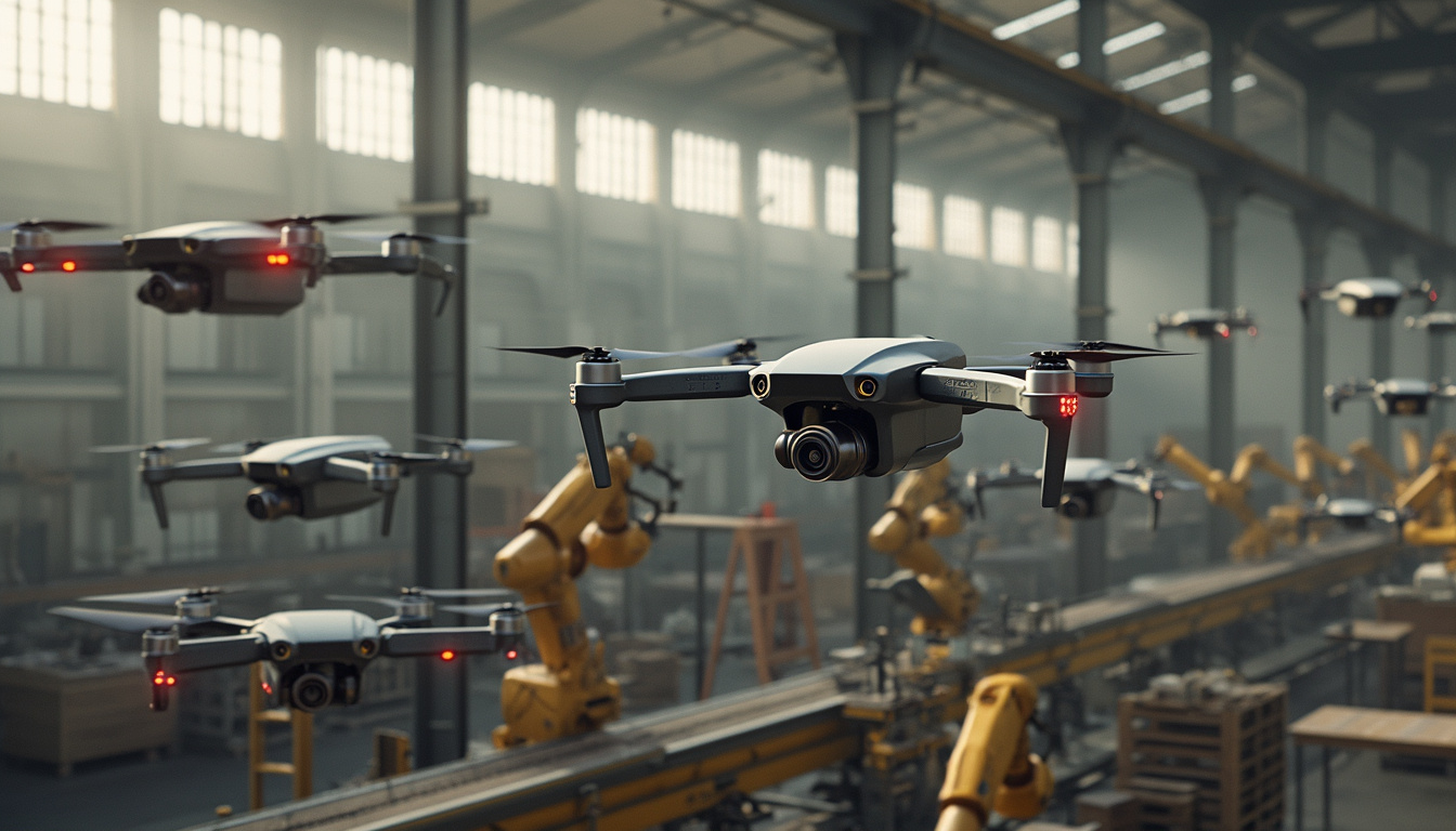découvrez comment les drones révolutionnent les inspections industrielles et techniques en offrant des solutions rapides, précises et sécurisées pour surveiller les infrastructures et détecter d’éventuelles anomalies.