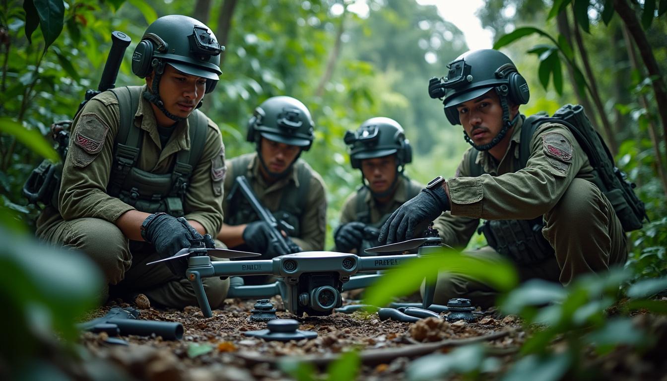 découvrez comment des militants en colombie modifient des drones dji pour les convertir en armes efficaces, bouleversant ainsi les dynamiques des conflits locaux.