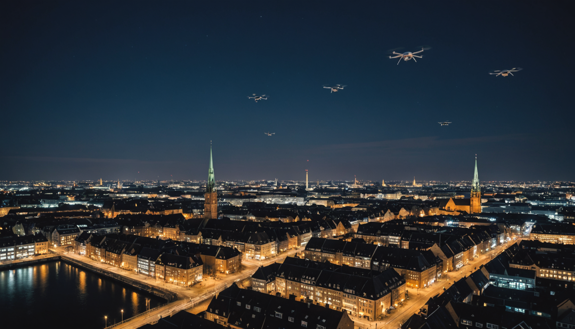 découvrez comment une série de survols de drones a semé la confusion dans le ciel danois en une semaine, suscitant inquiétudes et mesures renforcées de sécurité.