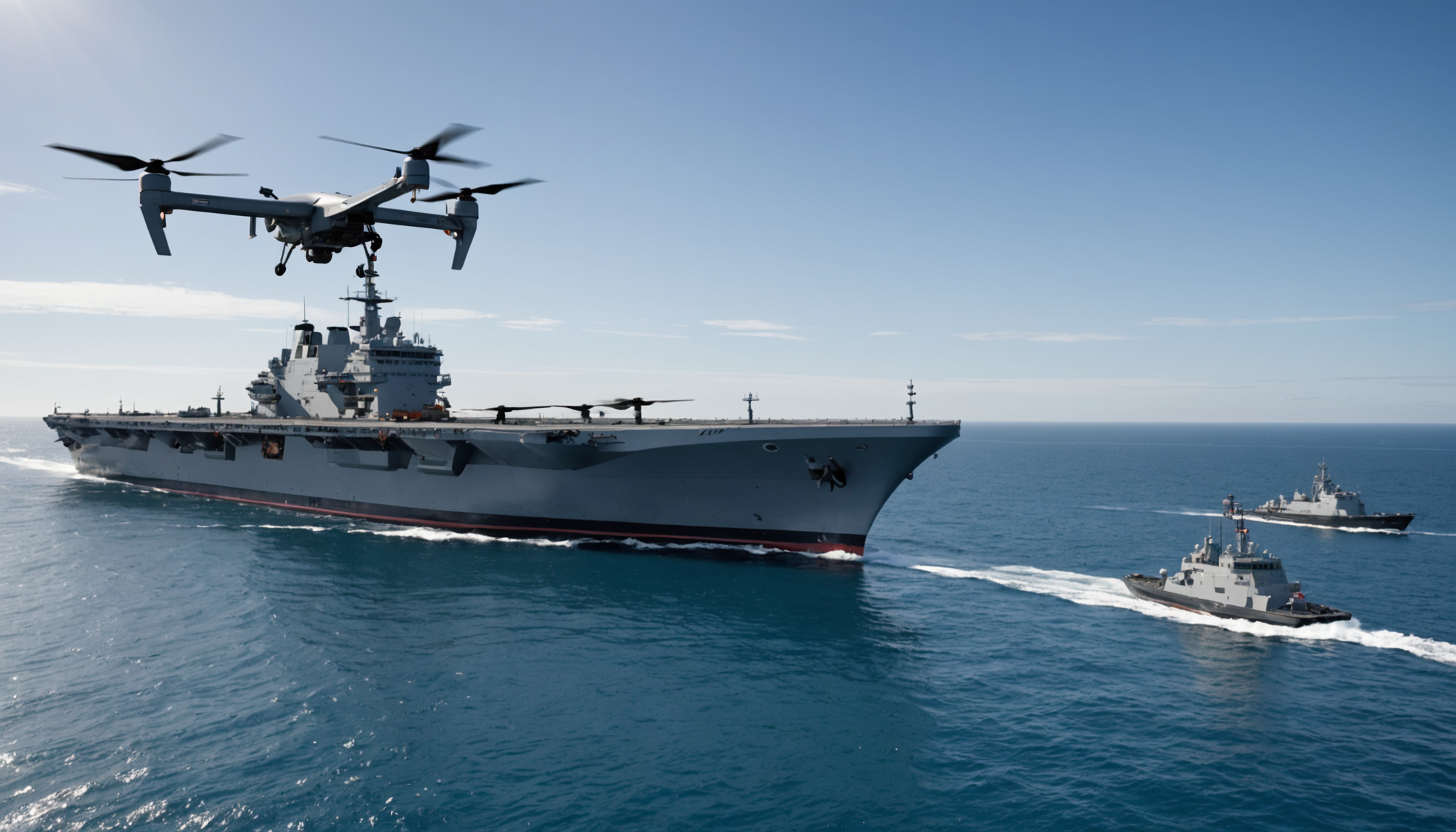 La Royal Navy explore l’avenir de la logistique maritime avec un drone aérien dédié au transport de marchandises entre ses navires.