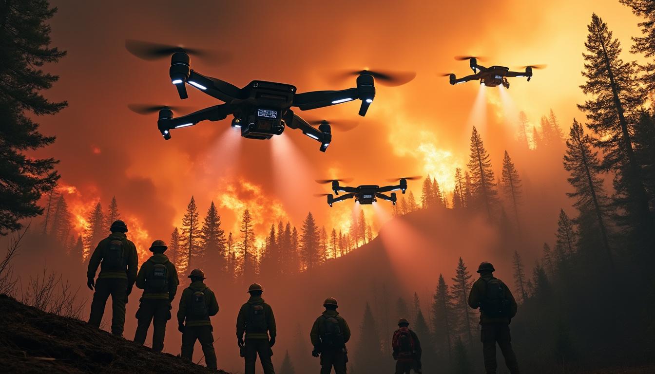découvrez comment les drones équipés d'intelligence artificielle révolutionnent la lutte contre les incendies de forêt. suivi en temps réel, prévention et interventions plus efficaces : explorez l'avenir de la gestion des feux grâce à ces technologies innovantes.