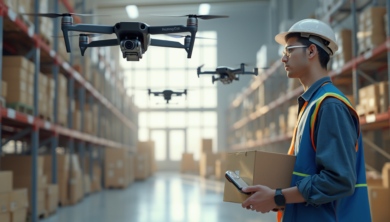 découvrez comment les drones révolutionnent la logistique et la chaîne d'approvisionnement : accélération des livraisons, réduction des coûts et transformation des modèles de distribution.