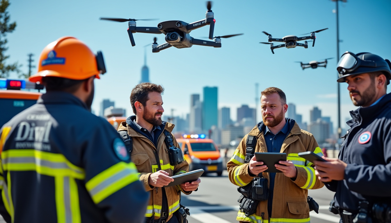 découvrez comment près de 50% des premiers intervenants prévoient d'utiliser quotidiennement des drones dans leurs interventions d'ici cinq ans, révolutionnant ainsi la gestion des urgences et la sécurité publique.
