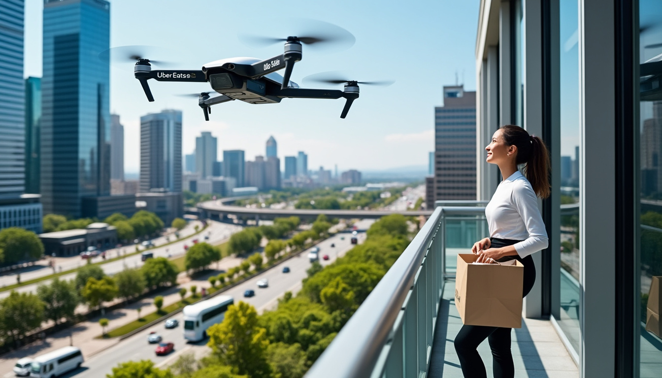 uber eats relance la livraison par drone en s'associant avec flytrex, offrant ainsi des livraisons rapides, innovantes et pratiques pour ses utilisateurs. découvrez cette nouvelle étape dans l’évolution de la livraison de repas à domicile.