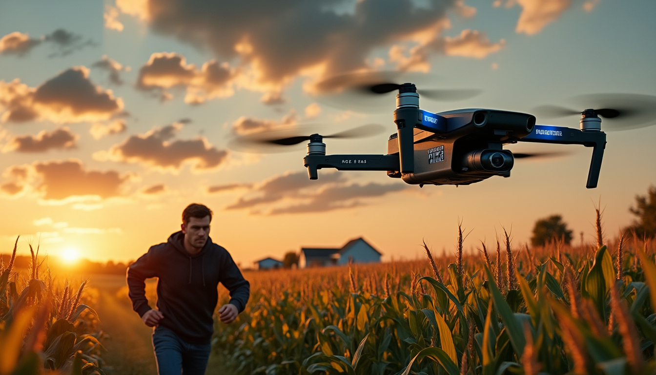 un drone de police localise avec succès un fugitif en fuite après un accident en indiana, démontrant l’efficacité des nouvelles technologies dans l’assistance aux forces de l’ordre.