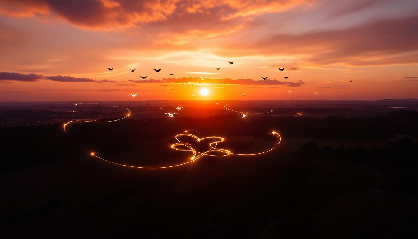 découvrez comment un incroyable vol de drones a émerveillé tous les invités d’un mariage, offrant un spectacle unique et inoubliable. lisez notre article pour connaître tous les secrets de cette animation spectaculaire !