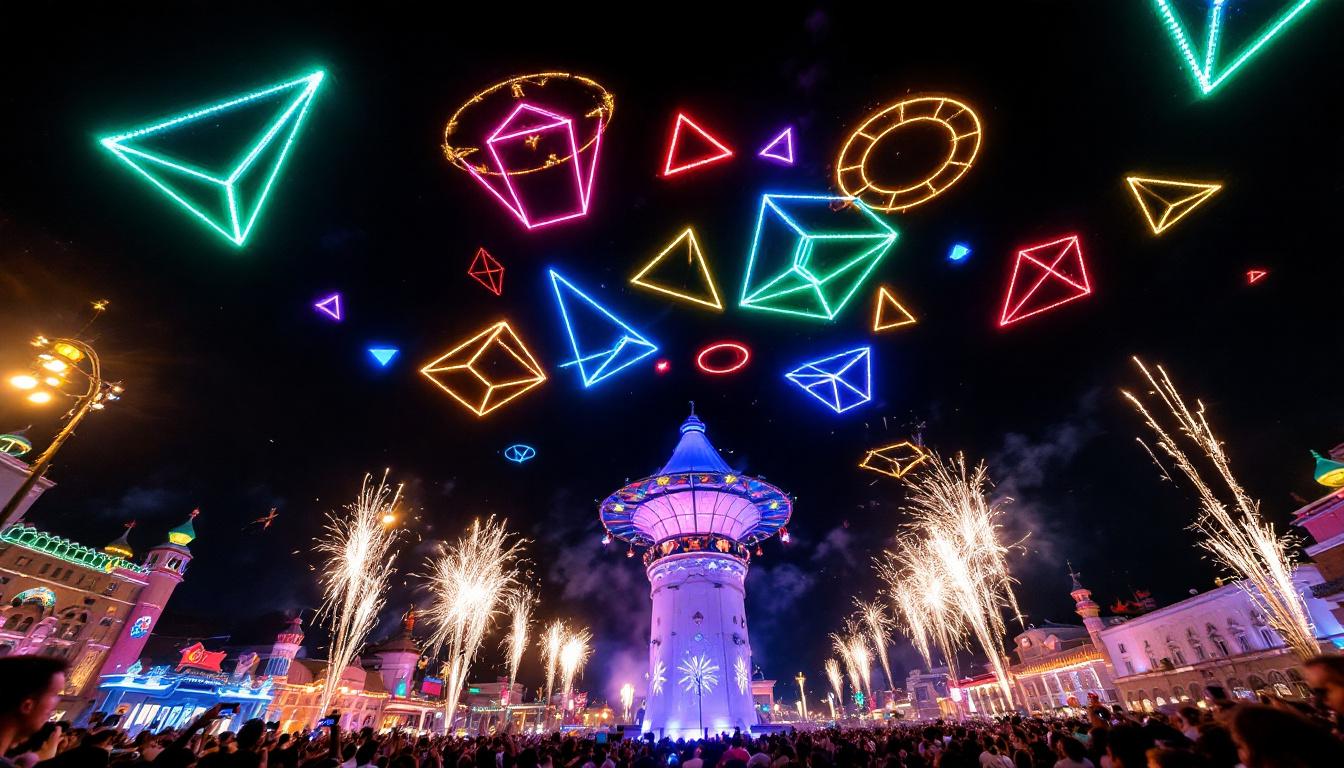 découvrez comment certaines marques connaissent un succès fulgurant en utilisant des shows de drones spectaculaires pour marquer les esprits et révolutionner leur communication événementielle.