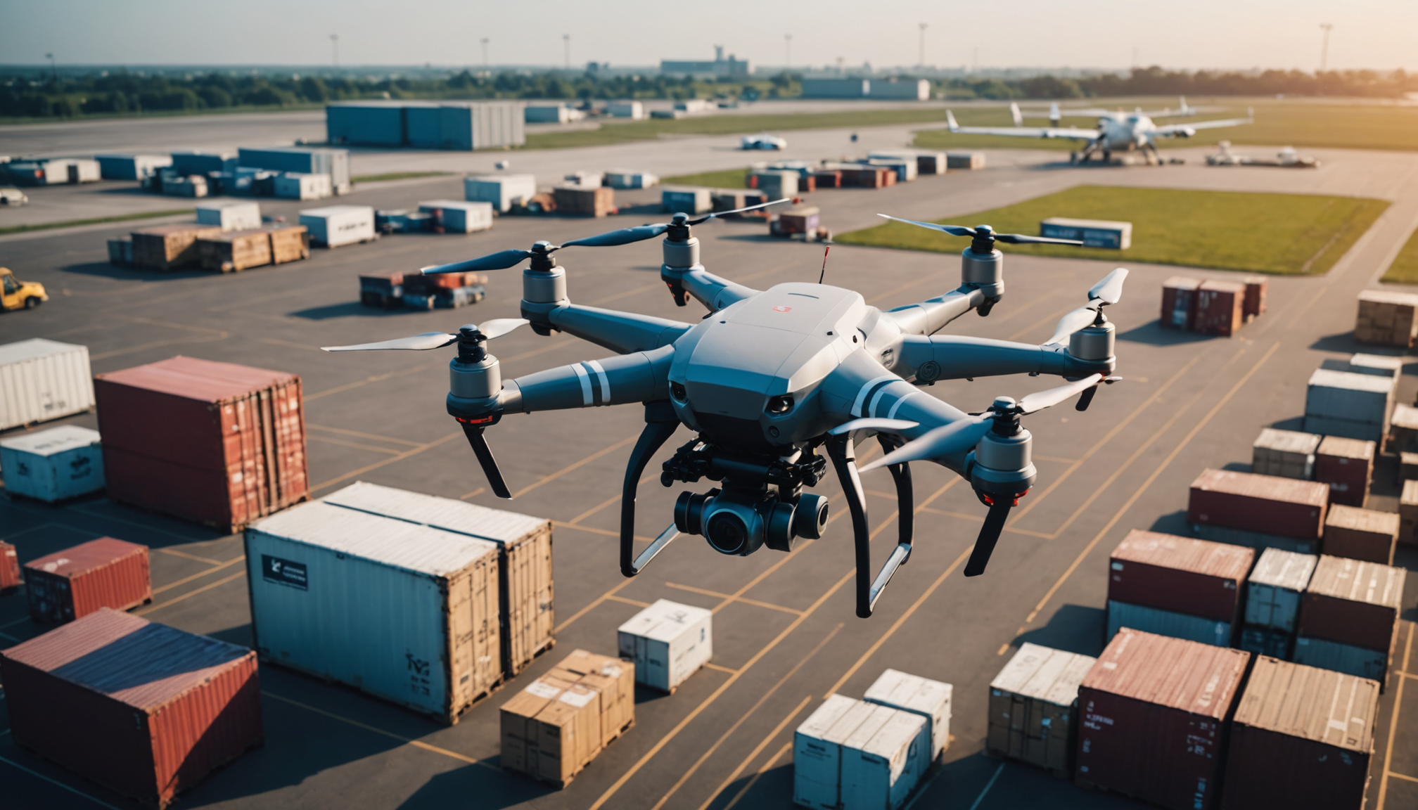 découvrez comment les drones transforment les forums d'économie circulaire : collecte de données optimisée, gestion plus précise des ressources et solutions innovantes pour une économie plus durable.