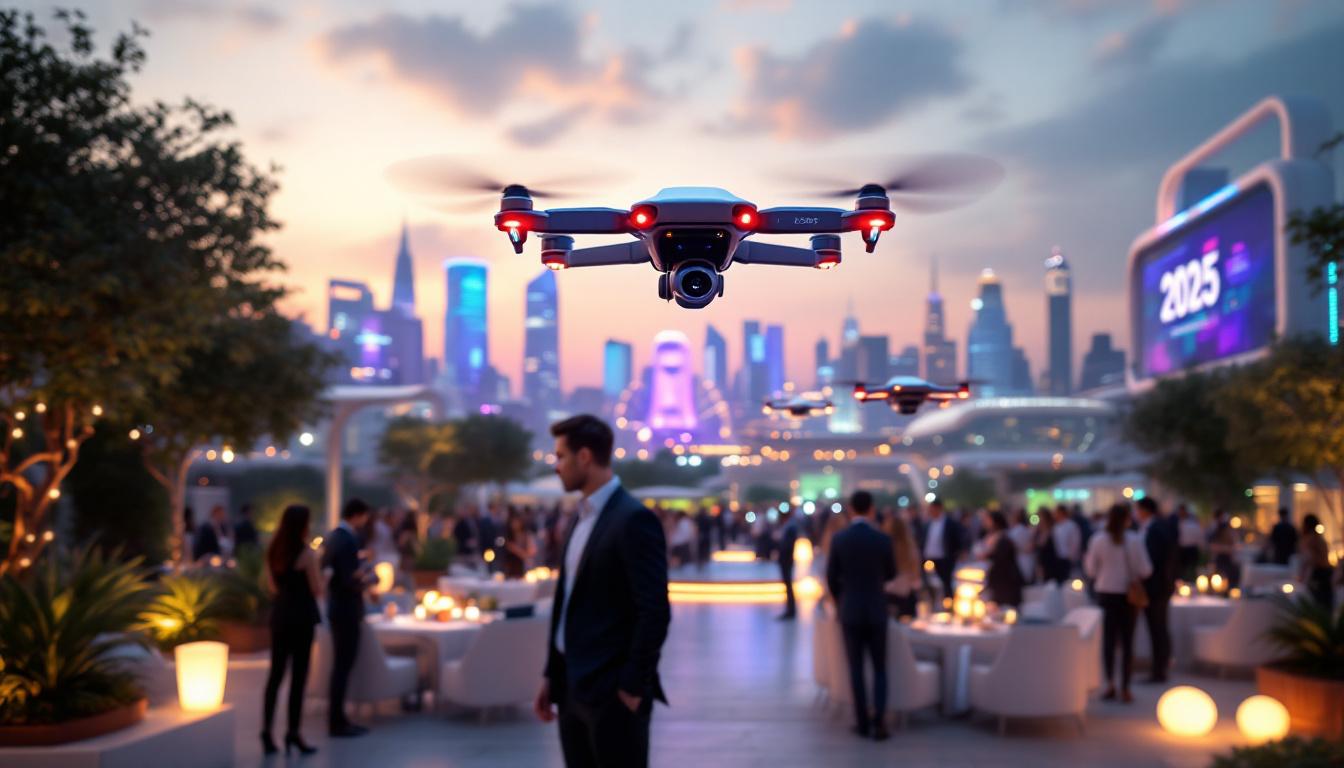 découvrez comment les drones transforment l’organisation des événements d’entreprise en 2025 : animations innovantes, prises de vue spectaculaires et expériences immersives pour marquer les esprits.