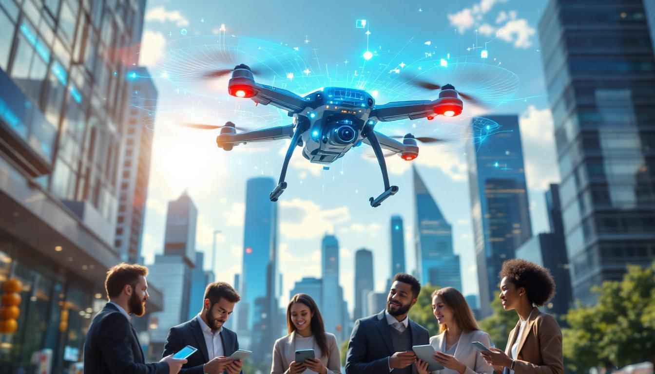 découvrez comment les drones révolutionnent la communication en offrant aux entreprises innovantes de nouveaux outils marketing pour se démarquer et captiver leur audience.