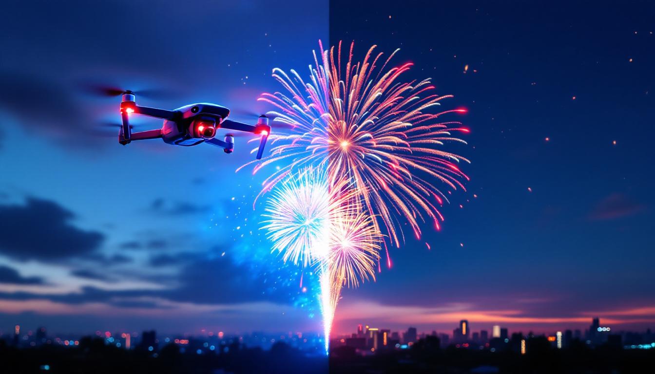 comparez les spectacles de drones et de feux d'artifice pour sublimer votre soirée. découvrez avantages, différences et conseils pour choisir l’animation idéale selon votre événement !