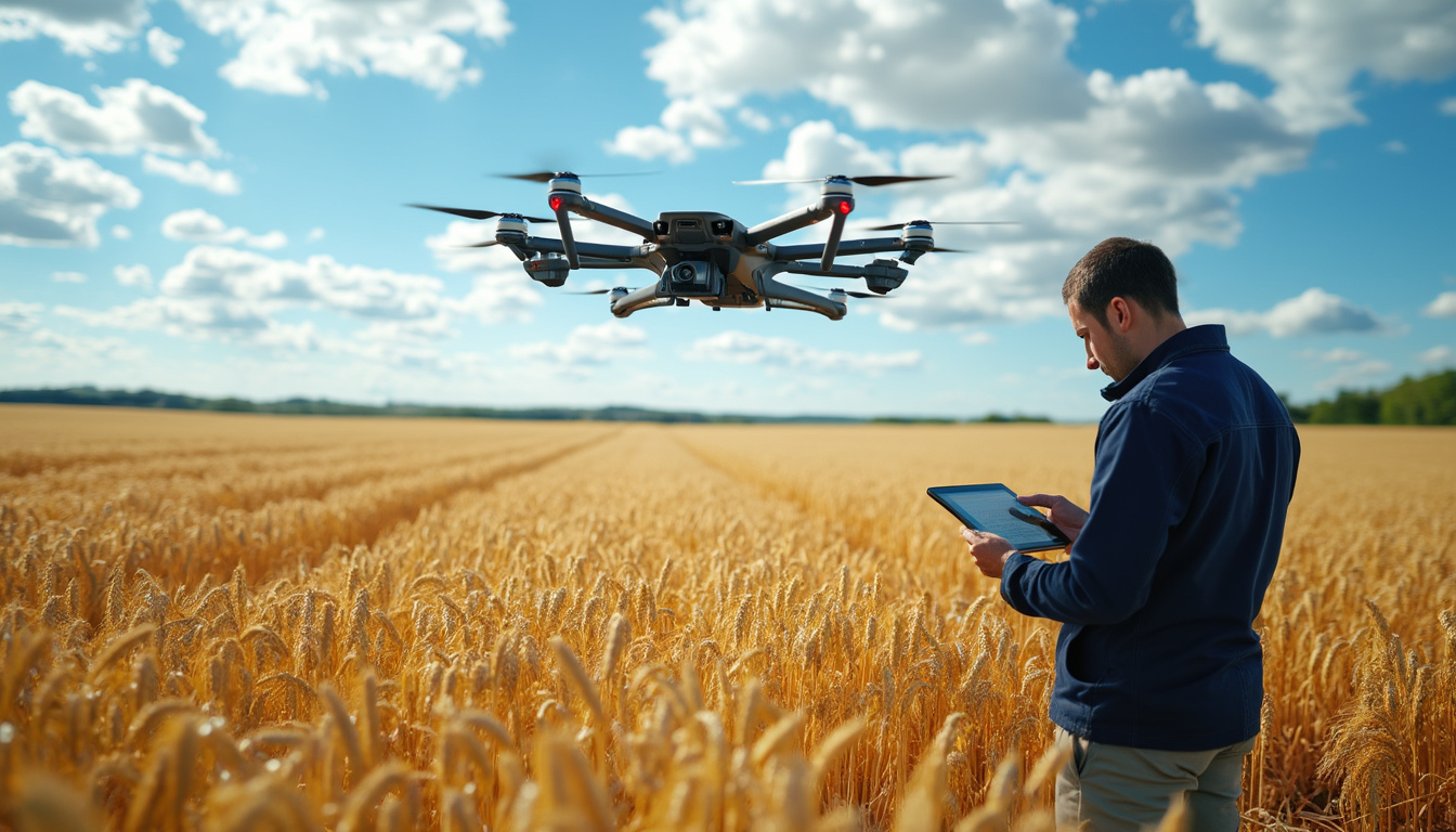 découvrez comment les drones révolutionnent l'agriculture de précision pour les entreprises agroalimentaires : surveillance des cultures, optimisation des rendements et pratiques durables à la clé.