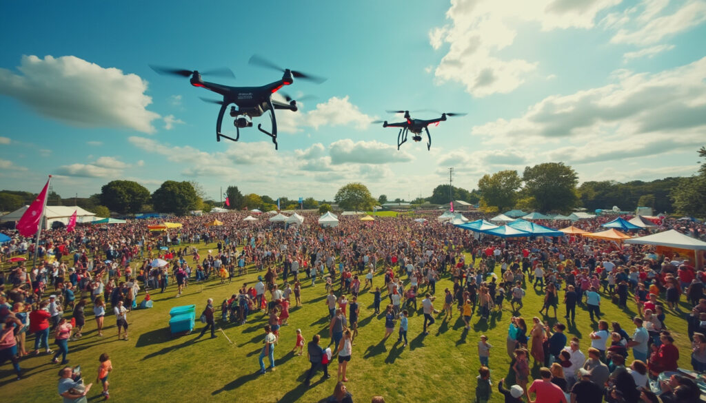 Réinventer la Solidarité : Les Drones au Service des Événements Caritatifs