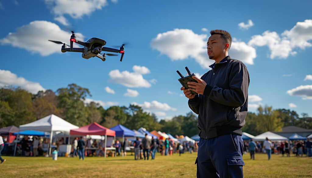 Réinventer la Solidarité : Les Drones au Service des Événements Caritatifs