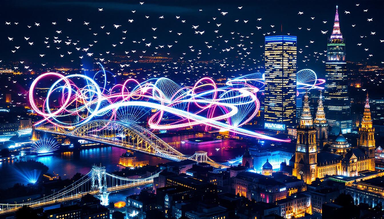 découvrez les plus grands shows de drones à travers le monde et inspirez-vous pour organiser des événements spectaculaires et innovants. idées, tendances et technologies pour des spectacles uniques !