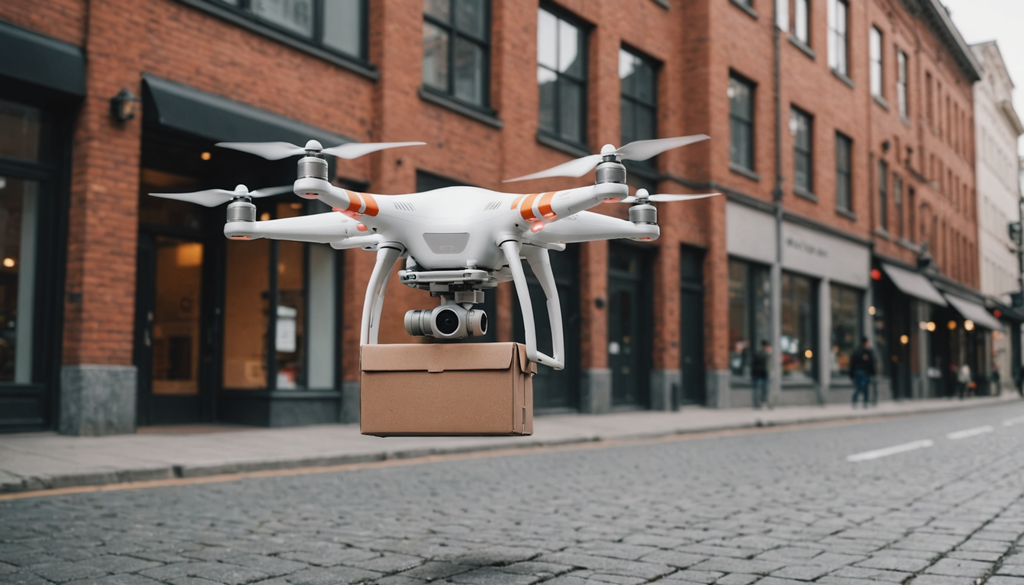 découvrez un drone électrique innovant pour le transport présenté lors de l'open de l'industrie en bretagne. une solution de mobilité futuriste conçue pour répondre aux enjeux industriels et environnementaux.