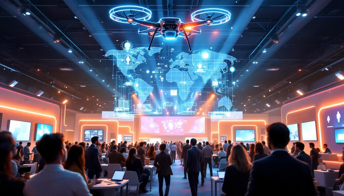 découvrez comment les drones révolutionnent l’animation des événements d’entreprise : effets spectaculaires, prises de vue inédites et expériences immersives pour surprendre vos invités !