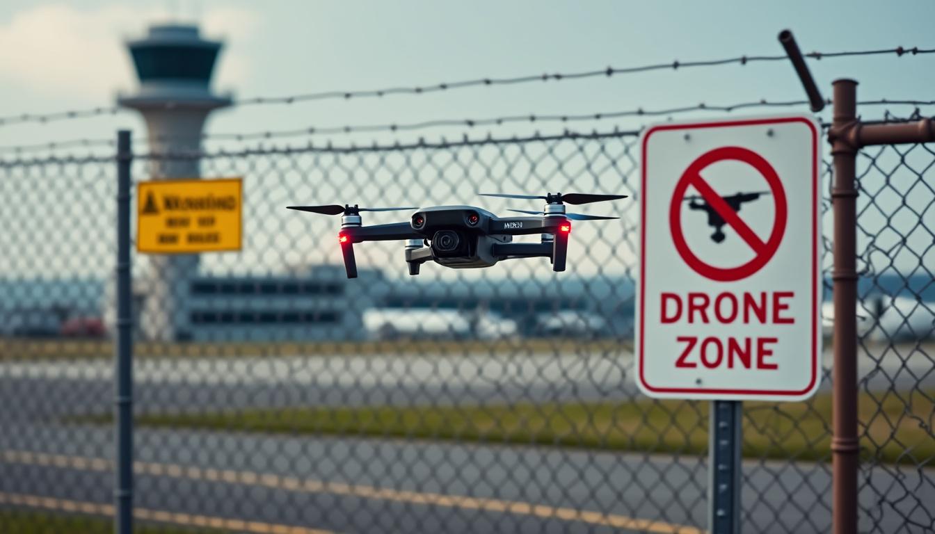 découvrez les règles essentielles concernant les zones interdites de vol pour les drones afin d'assurer un pilotage en toute sécurité et conformité avec la réglementation en vigueur.