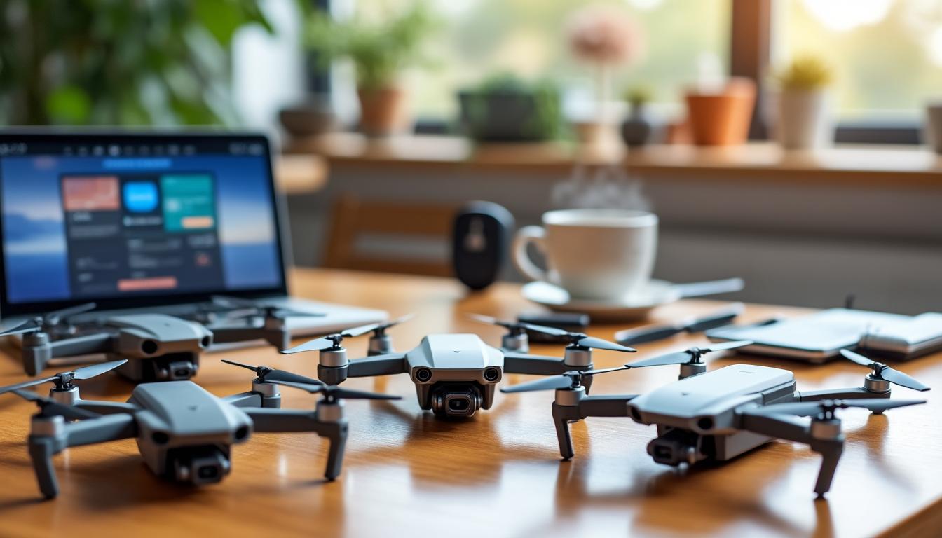 découvrez comment choisir le drone idéal pour débutants en fonction de votre budget. comparez les modèles faciles à utiliser et trouvez le meilleur rapport qualité-prix pour vos premiers vols.