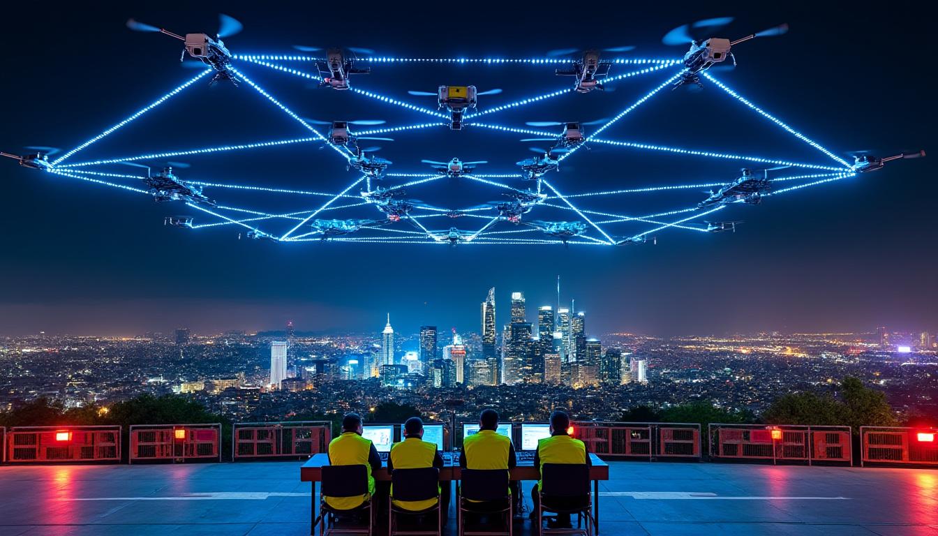 découvrez les protocoles essentiels et les bonnes pratiques pour assurer la sécurité lors des spectacles de drones, garantissant des performances impressionnantes et sans risques.