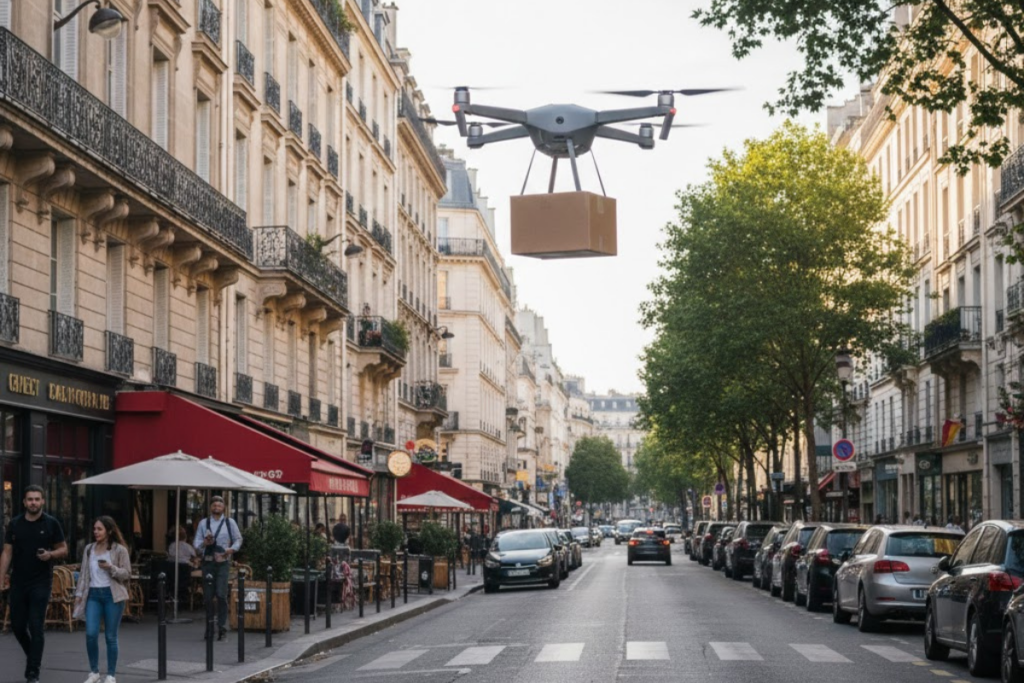 L'avenir de la livraison par drones grâce à l'intelligence artificielle