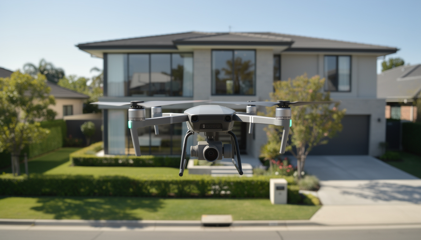 Les drones dans le secteur immobilier : visites virtuelles et inspections