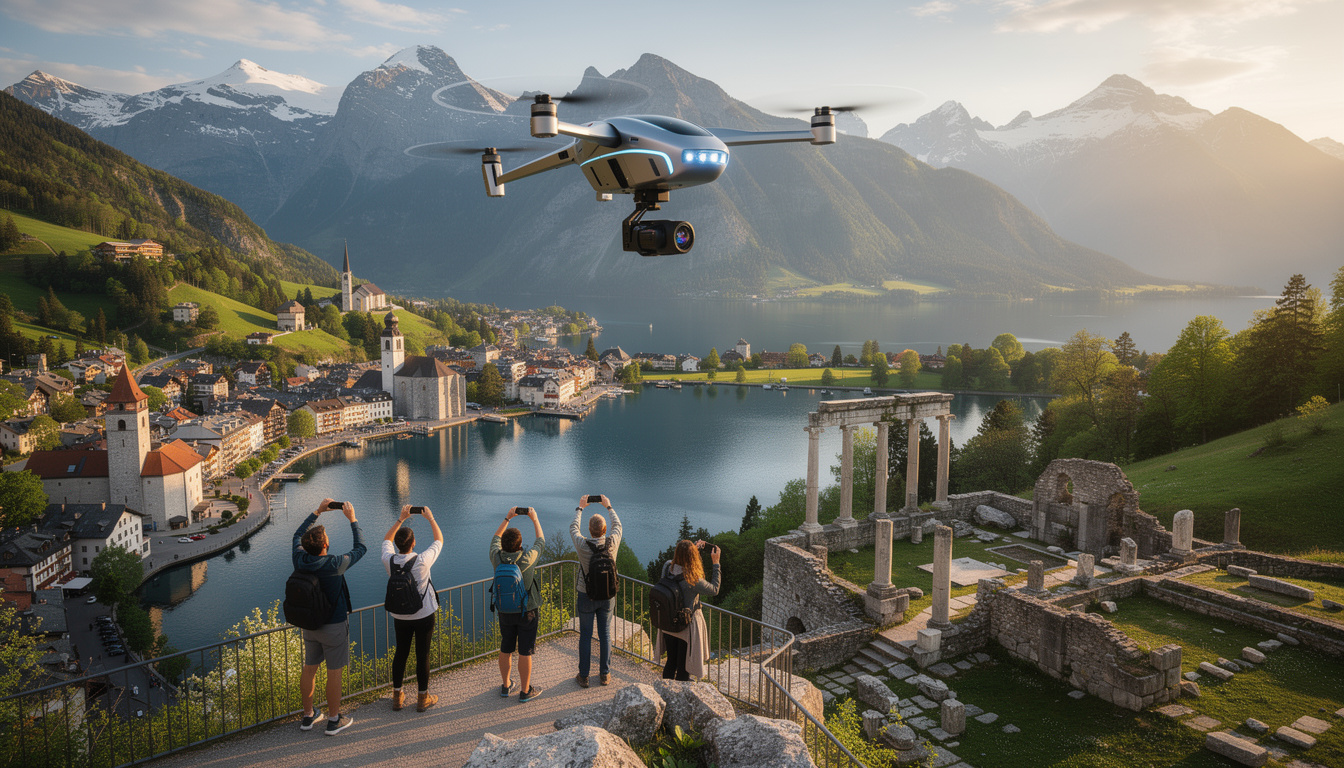Les drones et le tourisme : comment offrir des vues imprenables aux voyageurs
