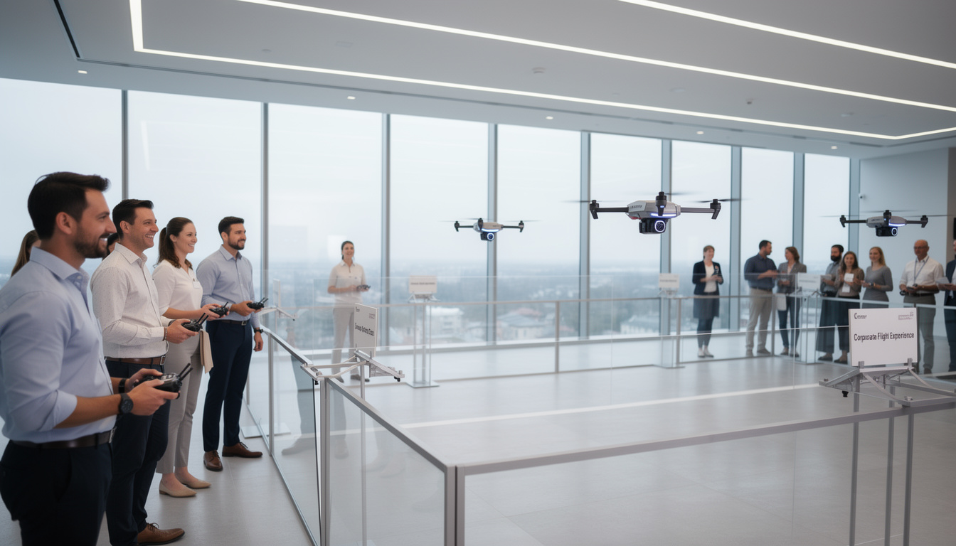 Pilotage de drone en intérieur : L’animation high-tech sécurisée qui séduit les séminaires