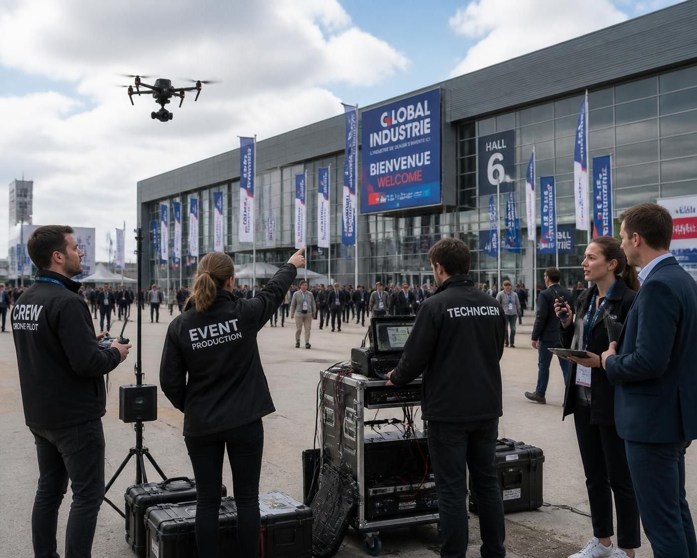 découvrez comment les prises de vue par drone lors de votre événement peuvent sublimer votre aftermovie d'entreprise en offrant des images aériennes spectaculaires et une perspective unique.